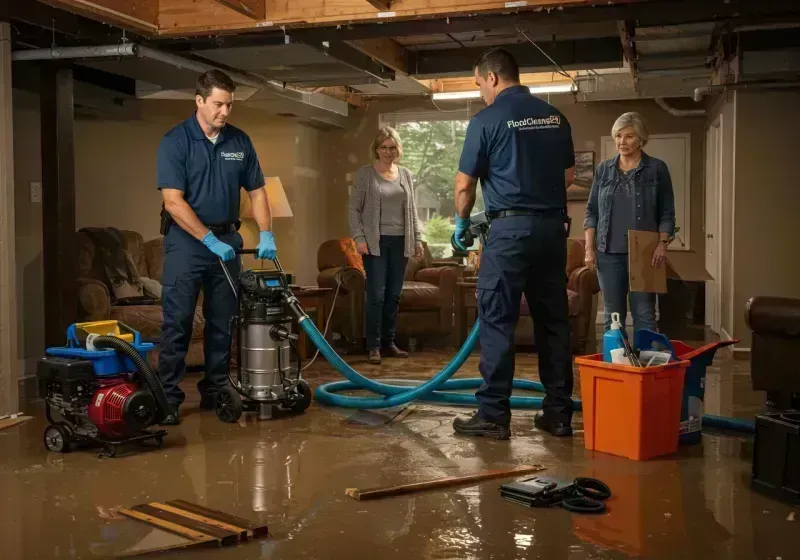 Basement Water Extraction and Removal Techniques process in London, OH